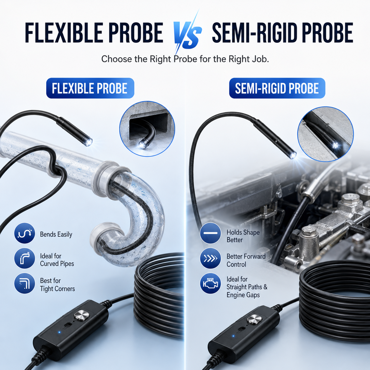 2026 New Arrival | HD Endoscope Camera – Waterproof Inspection Camera