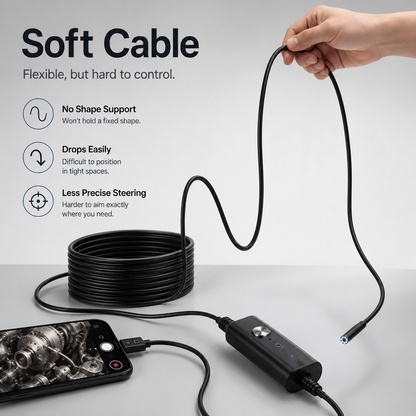 2026 New Arrival | HD Endoscope Camera – Waterproof Inspection Camera