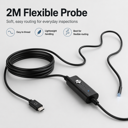 2026 New Arrival | HD Endoscope Camera – Waterproof Inspection Camera